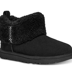 UGG Classic Ultra Mini Braid Slip-On Booties